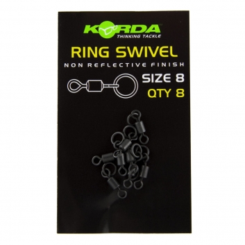 Korda Size 8 ring swivels 8st