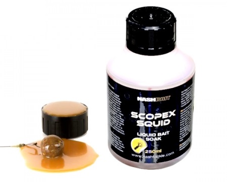 Nash Scopex Squid Liquid Bait Soak 250ml