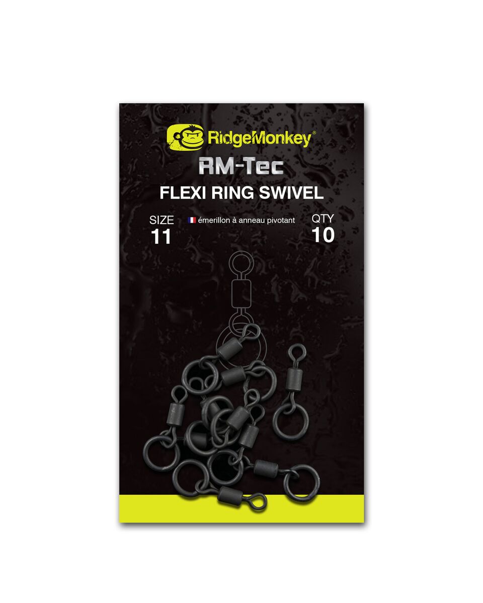 Ridgemonkey RM-Tec Flexi Ring Swivel Size 11