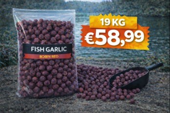 Fish Garlic Robin Red Boilies 19kg