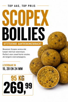 Scopex Boilies 95kg
