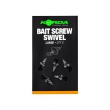 Korda Bait Screw Swivel Large