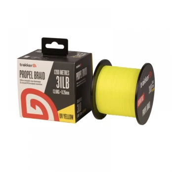 Trakker Propel Braid 1200m UV Yellow 0,26mm 31lb 