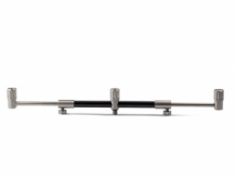 Summit Tackle Adjustable 3 Rod Buzz Bar Cobalt Black