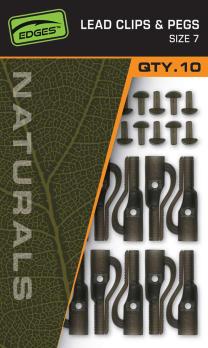 Fox Naturals Size 7 Lead Clips 