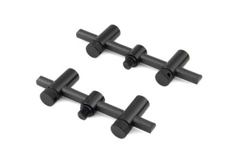 Fox Black Label CARBON 2 Rod Adjustable Buzzer Bars 110mm-125mm