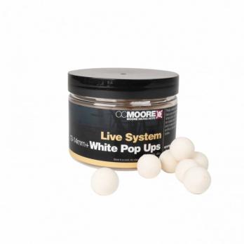 CC Moore Live System White Pop Ups 14 mm