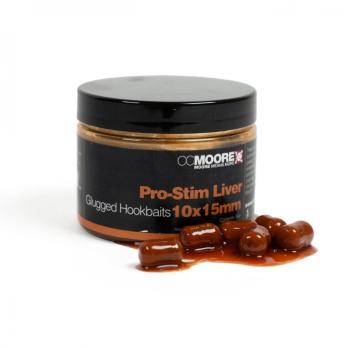 CC Moore Pro Stim Liver Glugged Hookbaits 15x18mm