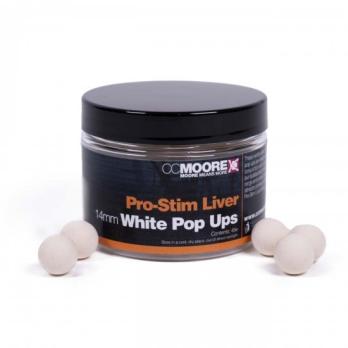 CC Moore Pro Stim Liver Pop Ups White 14mm (45)