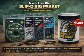 Alan Blair Slip D Rig Pakket incl Gartis Nash  Heat Changing Mok