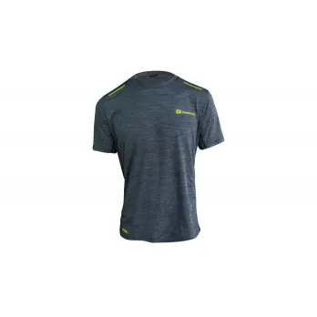 Ridgemonkey Apearel Cooltech T Shirt Grey Junior