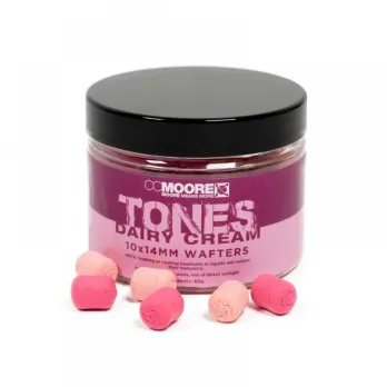 CC Moore Dairy Cream Tones Dumbell Wafters 10x14 mm
