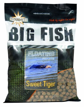 Dynamite Baits Big Fish Floating Pellets 1,1kg - Sweet Tiger