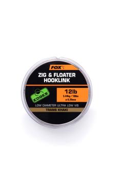 Fox Edges Zig & Floater Hooklink Line