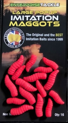 Enterpise Pop Up Imitation Maggots Rood 