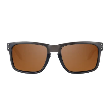 Fortis Eyewear Bays - Brown (No X Bloc) De laatset in Wiley X beschermhoes!