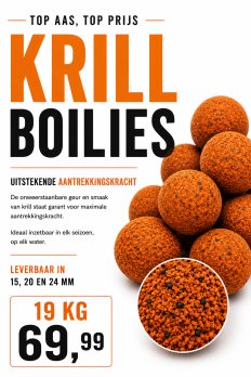 Krill Boilies 24mm 19 kg