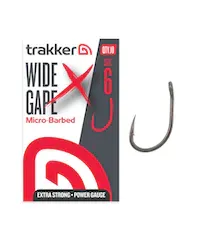 Trakker Wide Gape XS Hooks Micro Barbed