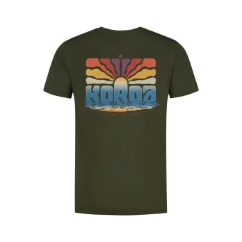 Korda Dawn Vibes T Shirt Dark Olive 