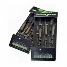 Korda Leadcore Leaders Heli Brown (3 stuks )