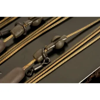 Korda Leadcore Leaders Heli Brown (3 stuks )