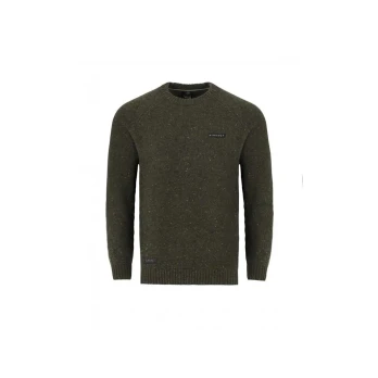 Korda Mindset Fisherman Kniited Sweater Dark Olive 