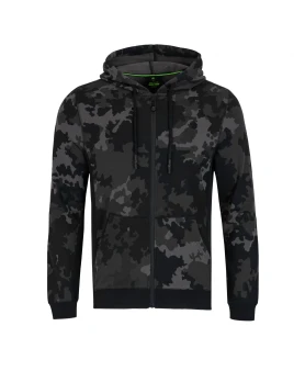 Korda Zip Hoodie BLACK Kamo