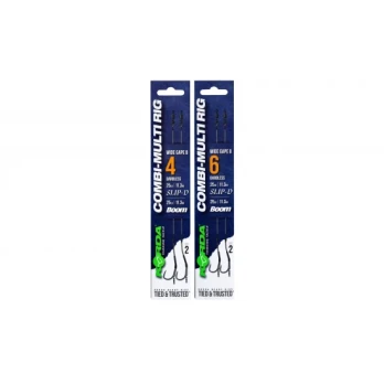 Korda Combi Multi Rig Wide Gape Barbless (2st) 