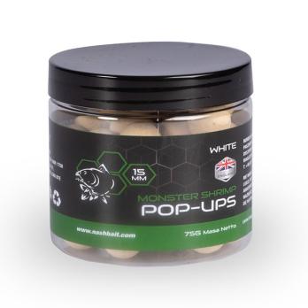 Nash Monster Shrimp Pop Ups 12mm White