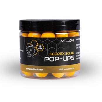Nash Scopex Squid Pop Ups 12mm Yellow