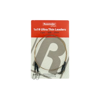 Rozemeijer 1x19 Ultra Thin Leaders 35cm 2pcs
