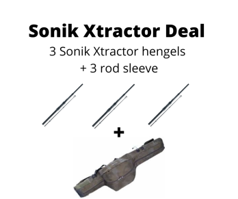 Sonik Xtractor 9ft 3 Rod Deal Shrink