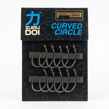 PB Surudoi Curved Cicle Hook PTFE 10pcs