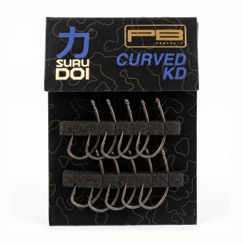 PB Surudoi Curved KD Hook PTFE 10pcs