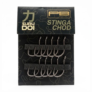 PB Surudoi Stinga Chod Hook PTFE 10pcs