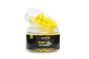 Mtc Baits Sweet Scopex Hi Vis Pop up Dumbell 10x15mm