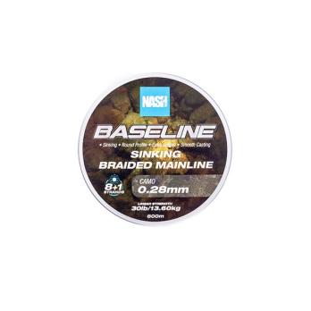 Nash Baseline Sinking Braid Camo 600 meter