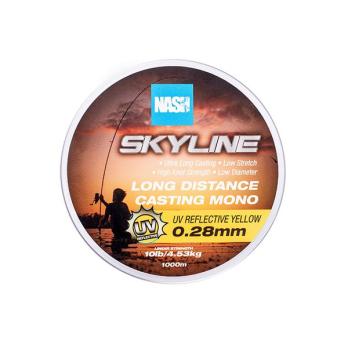 Nash Skyline Mono UV Yellow 1000 meter