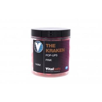 Vital Baits The kraken Pop Ups Pink 18mm