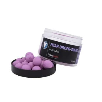 Vital Baits Pop Ups Pear Drops-Squid 14mm