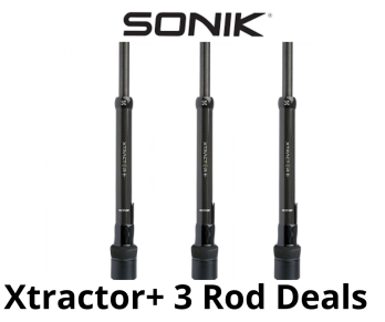 Sonik Xtractor + 3 Rod Deal 10ft 3,25 | 3,50lb